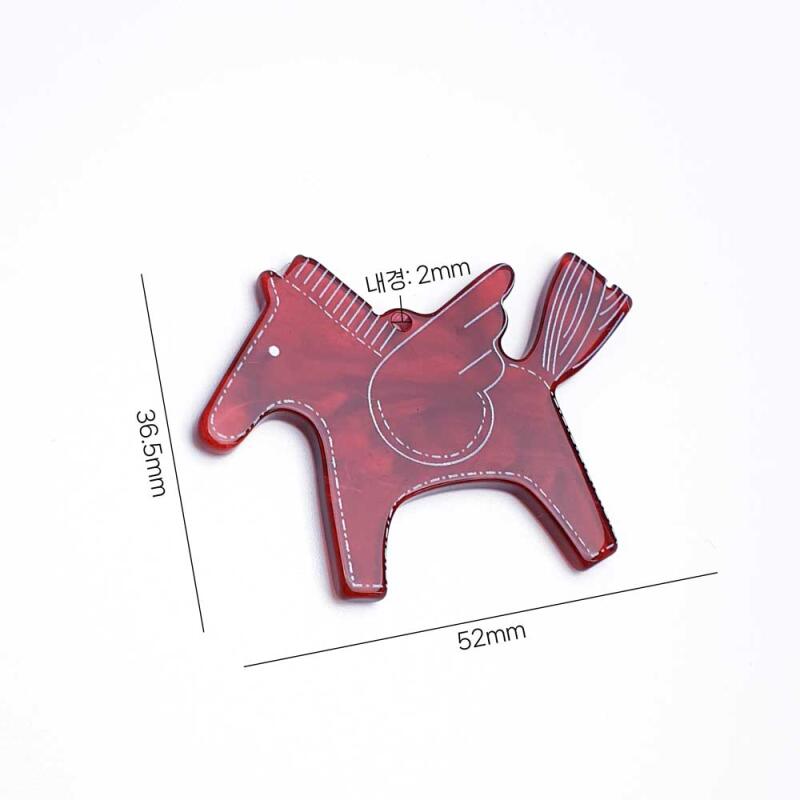 Pegasus Animal Horse Keychain Pendant Accessory Accessories