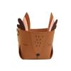Waterproof Felt Storage Basket Cartoon Desktop Sundries Box Animal Storage Box  Living Room
