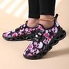 Halloween Woman Shoes Breathable Sneakers Woman Shoes Skull High Quality Fashion Light Athletic Mesh Sneakers Casual Shoes
