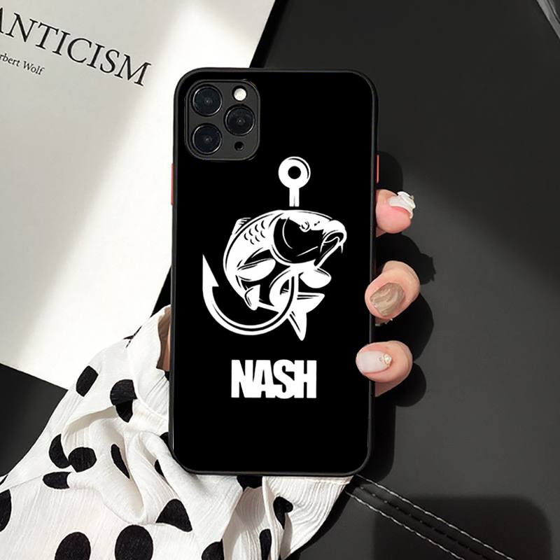 Nash Fishing Art Phone Case for iPhone 11 12 13 Mini Pro XS MAX 8 7 6 6S Plus X 5S SE 2020 XR Case