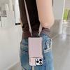Crossbody Lanyard Zipper Wallet Phone Case for IPhone 15 14 Plus 13 12 Mini 11 Pro XS Max X  Card Slot Holder Soft Leather Cover