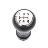 Car Gear Shifter Knob Leather Stick Car Gear Shifter Manual 5 Speed Shift Lever For Peugeot 106 206 306 406 407 107 207 307 205