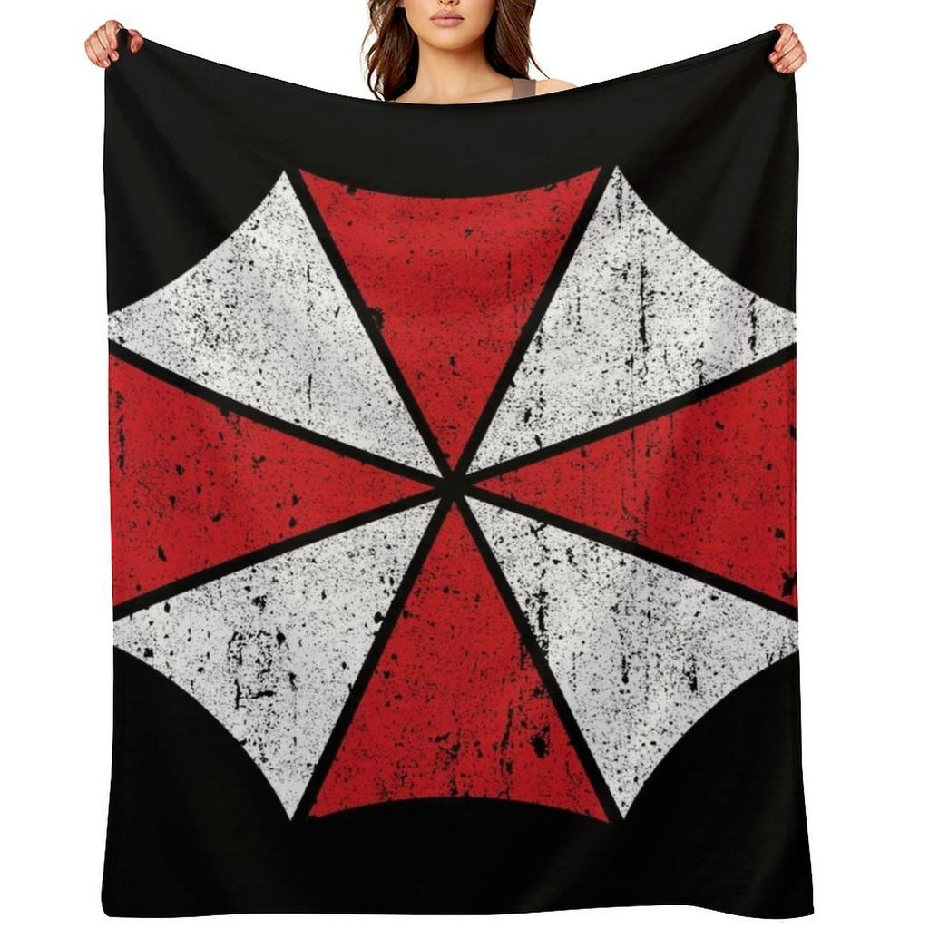 Umbrella Corp Throw Blanket Luxury St Thin Luxury Thicken funny gift Blankets