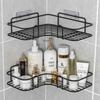 LIEI Suction Cup Bathroom Corner Shelf