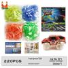 Luminous Magic Track Set: 360-Piece Electric Building Blocks for Kids