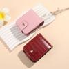 Fashion Alligator Pattern Lipstick Bag PU Leather Mini Makeup Bag with Mirror Portable Lipstick Protective Cover for Women Girls