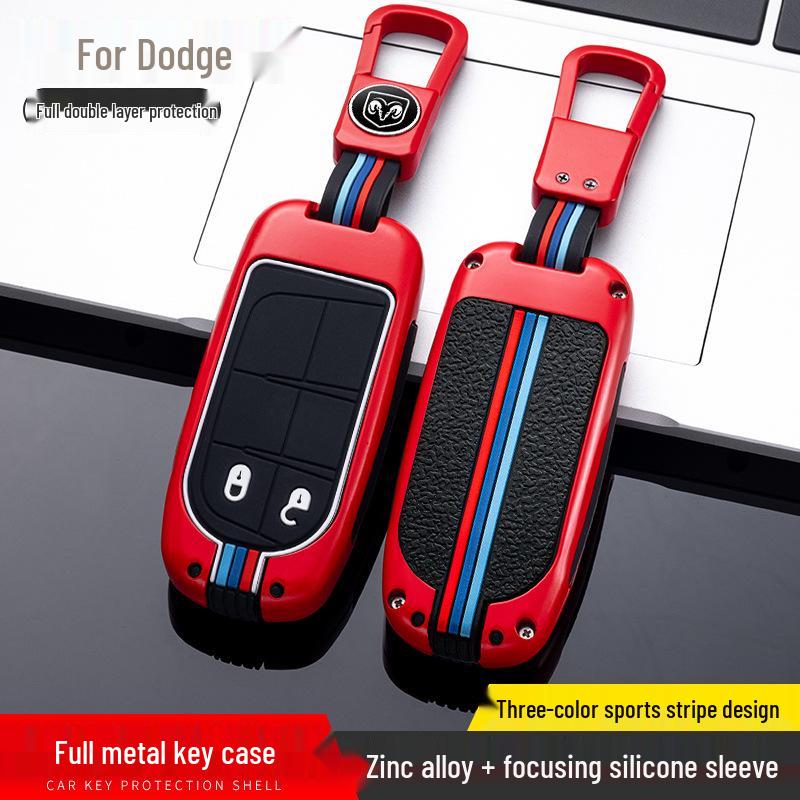 Jeep Key Case for Compass, Cherokee, Renegade, Grand Cherokee & Grand Commander