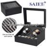 Automatic Rotating Watch Winder Box with Electric Motor for Mechanical Watches