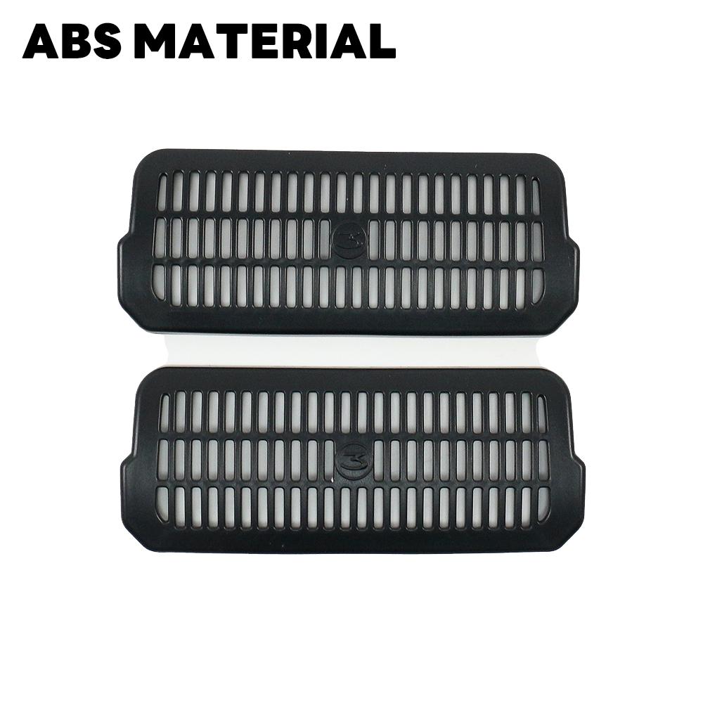 PDJN7 For 2024 Tesla Model 3 Highland Under Seat Rear Air Vent Protect Cover Anti-blocking Backseat Outlet Grille Protector Accessorie