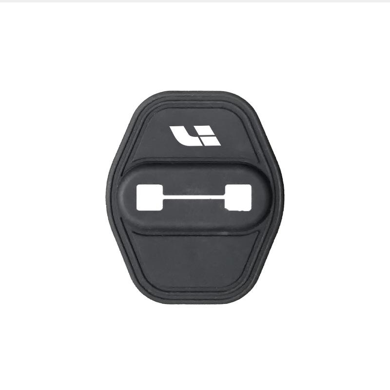 Ideal L6 Türschlossabdeckung: Stoßdämpfendes Silikon, Geräuschreduzierung, Rostschutz, Geräuscharm, Dekoratives Schutzteil