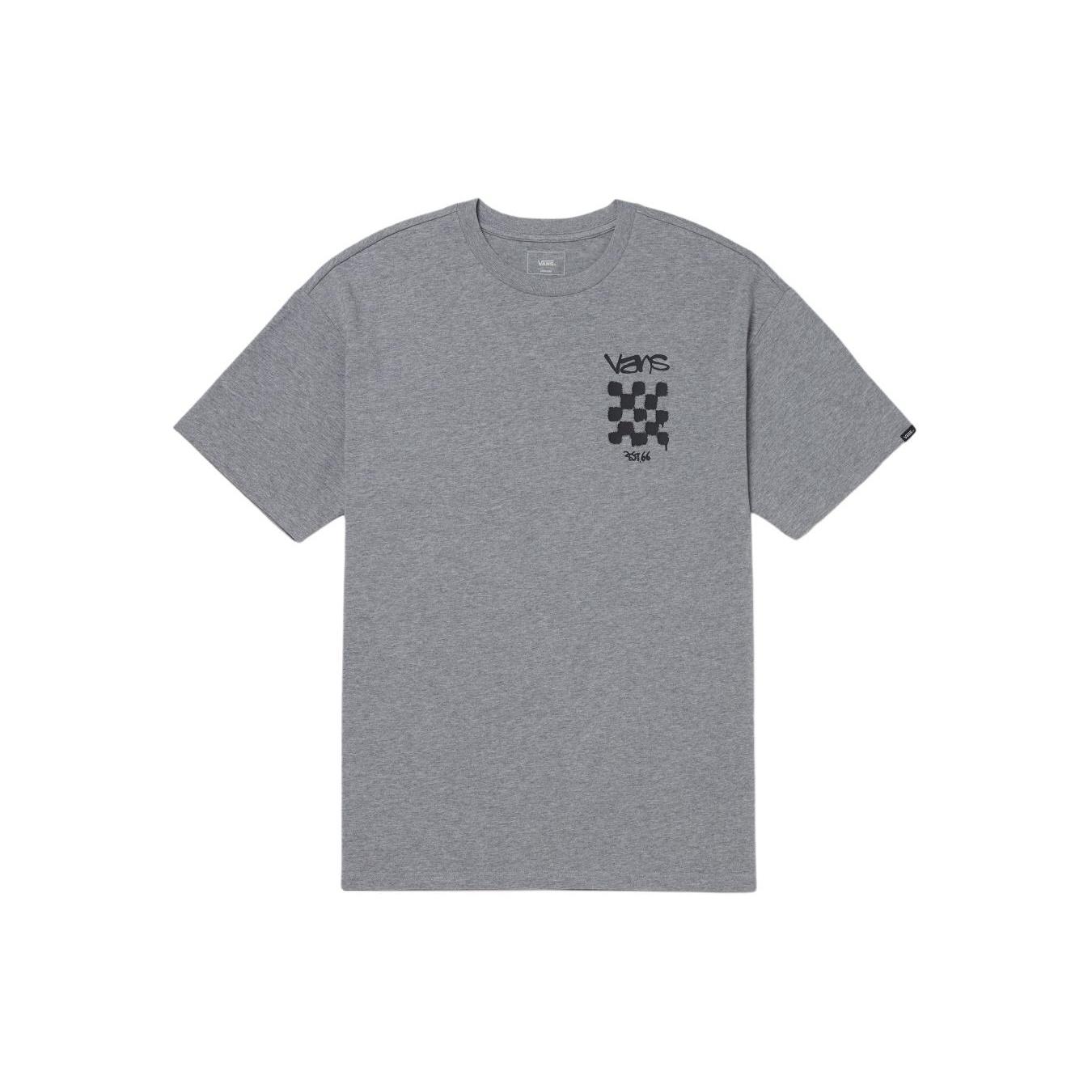 Vans Overstimulated Collage Graphic T-Shirt Grey Black Red Men s VN000GPNHTG L