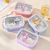 304 Stainless Steel Insulated Bento Box with Cartoon Lid & Spoon