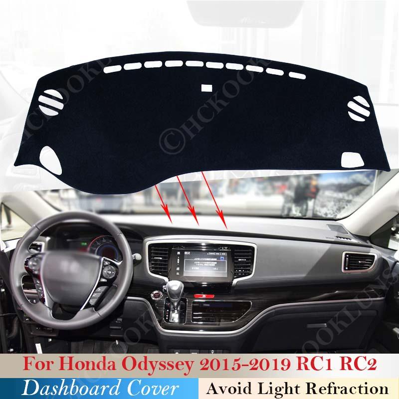 

Полиэстер для Odyssey 2015 ~ 2019 JDM аксессуары для модели, солнцезащитный ковер для приборной доски, RC1 RC2, защитный чехол для приборной панели
