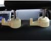 Plastic 2pcs Beige Auto Car Seat Headrest Internal Hook Organizer Multifunction