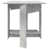 Dining Table 138 x 70 x 73.5 cm Particleboard Concrete Grey