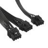 8 Pin Male 18AWG Male To Male Video Graphics Dual 8Pin GPU Cord Power Cable Power Extension