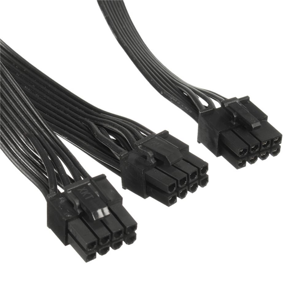 8 Pin Male 18AWG Male To Male Video Graphics Dual 8Pin GPU Cord Power Cable Power Extension