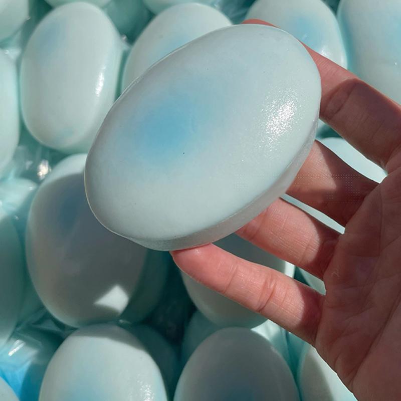 

2Pcs Squishy Cloud Cake Ultra Soft Slow Rise Squishy Toy for Stress and Anxiety Relief 4 Colors синій