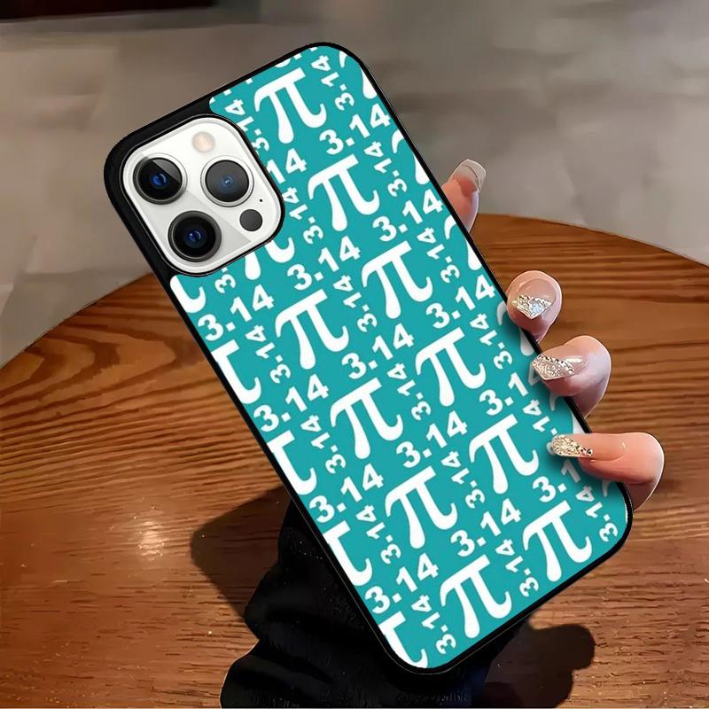 Math Formula Pi Phone Case For iPhone 17 Air 16 15 14 13 12 11 Pro Max Max Plus Bumper Case Cover