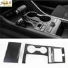 For Kia K5 - Carbon Fiber Center Console Gear Shift Box Frame Cover Trim