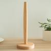 Wooden Paper Towel Holder Dining Room Tissue Vertical Stand Creative Toilet Roll Holder  Bathroom