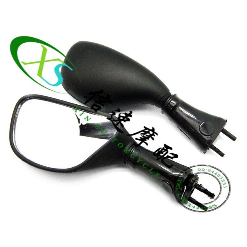 

Applicable ZX-6R 98-02 ZX-9R 98-03 Ninja 650 06-08 Rearview Mirror Reflector Black pair