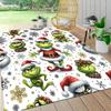 Grinch Christmas Carpet Rug Soft Washable Antislip Home Living Room Sofa Mats Personalized Christmas Rug