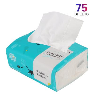 Lenço de Papel Doméstico Celulose de Madeira Pura Toalha de Papel 4 Camadas 300 Folhas Papel Higiênico Guardanapos de Mesa de Jantar Papel para Limpeza de Cozinha