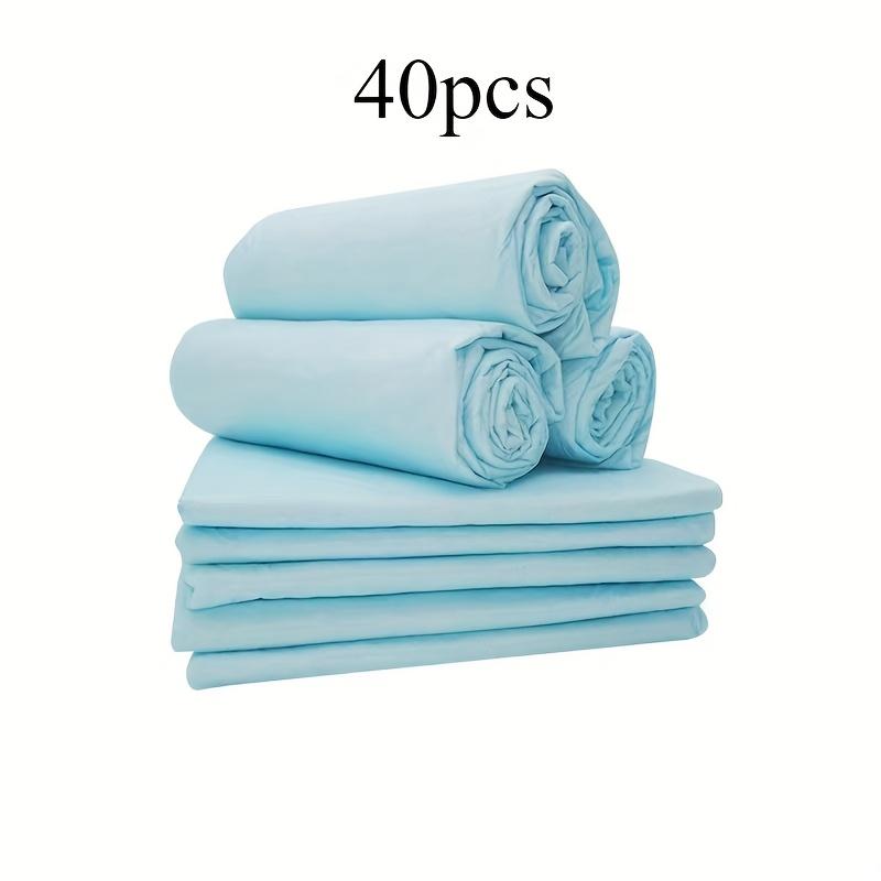 40pcs Super Absorbent Pet Diaper Dog Training Pee Pads Disposable Puppy Potty Pads Soakers for Cats Dog Diapers Cage Mat