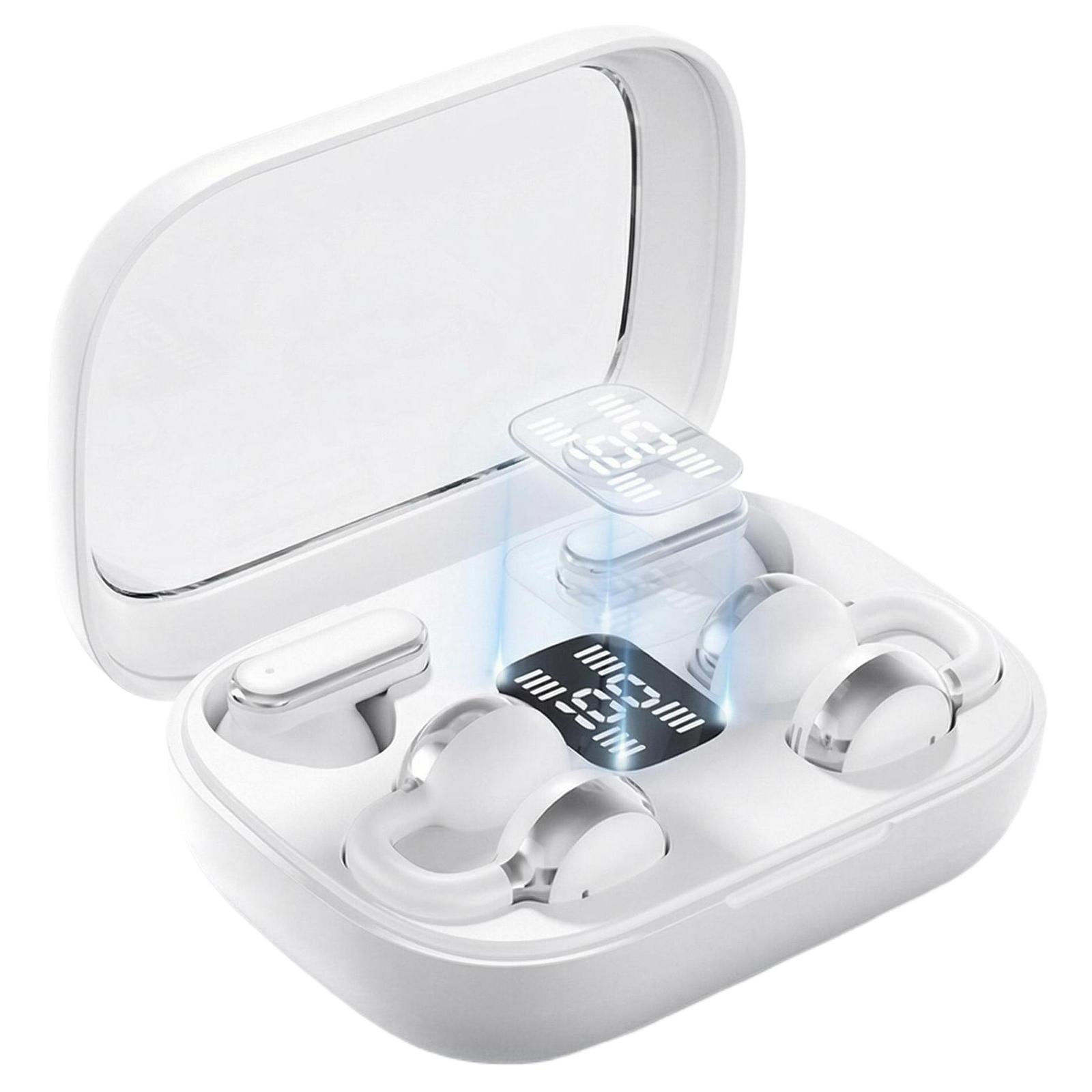

Stereo BT Earbuds LED Display Noise-Canceling Earphones DT5.0 2 In 1 HiFi Headphones for Running Fitness Learning Accessories China Mainland