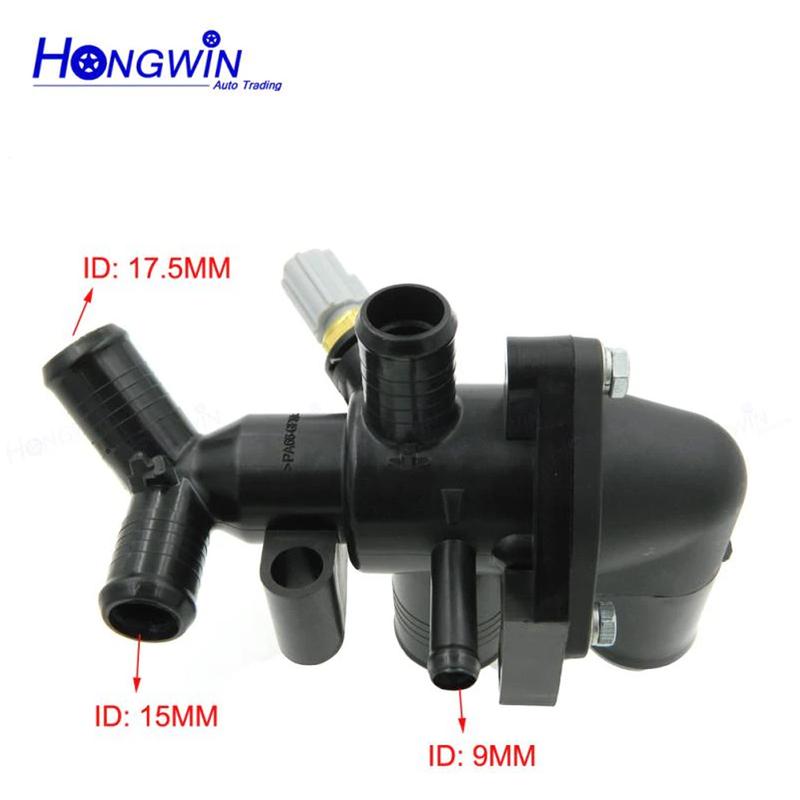 1733253 New Engine Coolant Thermostat Housing With Sensor For Ford Ranger 2.2 Tdcl Transit MK7 MK8 2.2 RWD BB3Q8A586AB 1731782