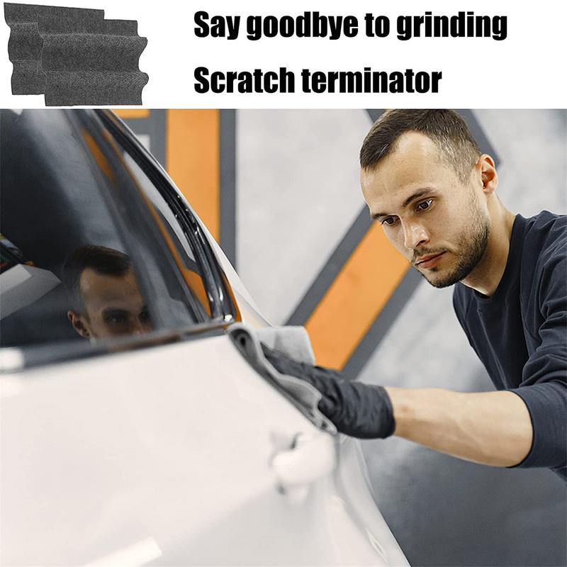 Nano Sparkle Clothes Car Scratches Repair Accessories Multifunctional Magic Cloth Scratch Remover Scratch Repair Water Polishing