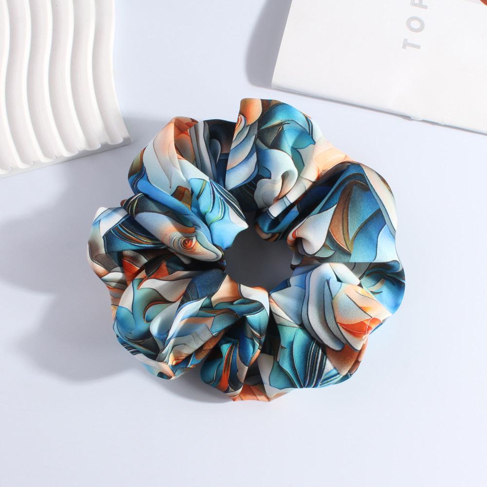 Vintage High-Elastic Korean Hairband and Scrunchie Set