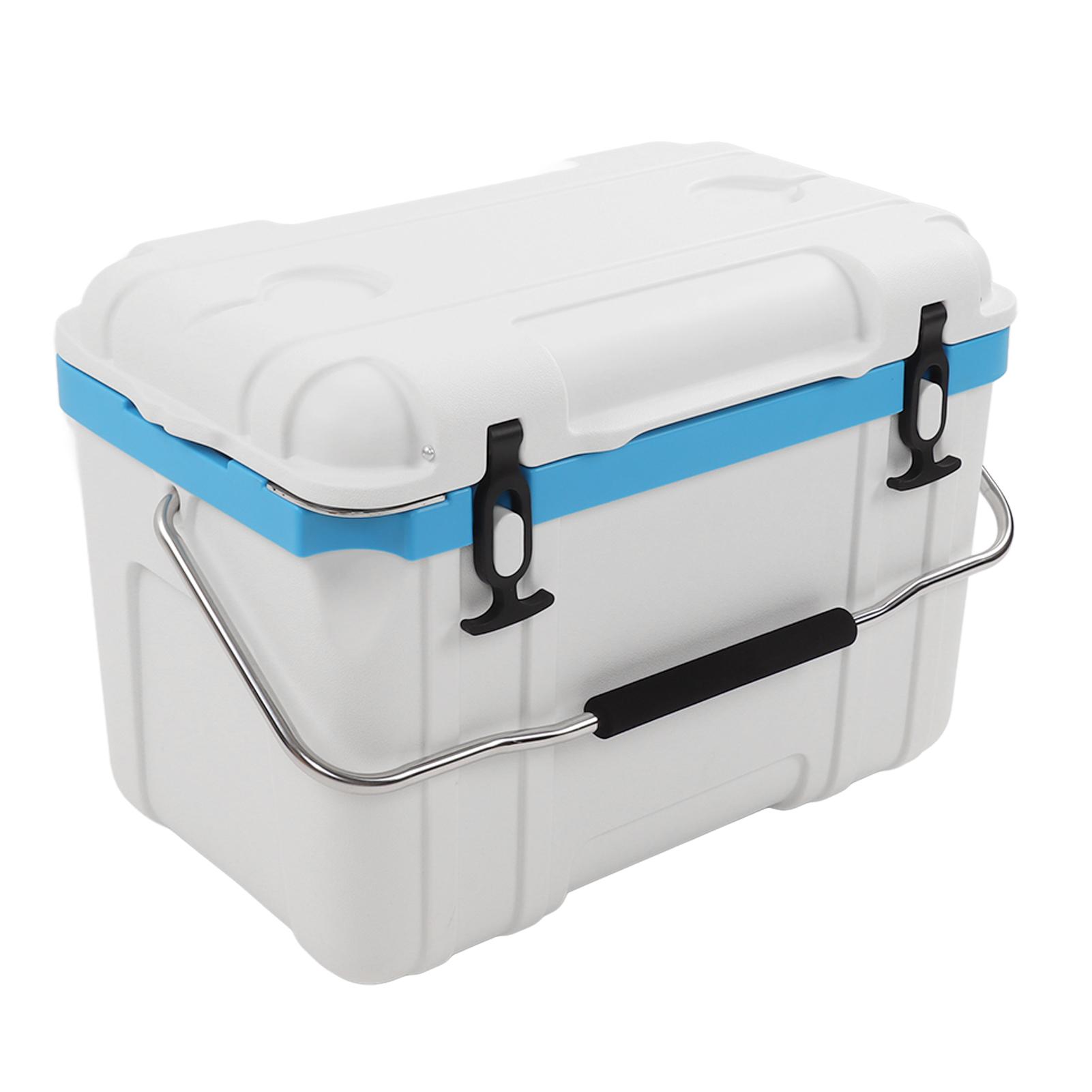 

26L Portable Outdoor Camping Cooler 26L Volume Plastic Ice Chest Hot Cold Portable Refrigerator for Fruit Beer Drinks