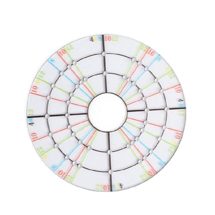 Narzędzie do przycinania dysków obrotowych Narzędzie do wykańczania ceramiki Narzędzie do mierzenia gliny w kształcie okręgu