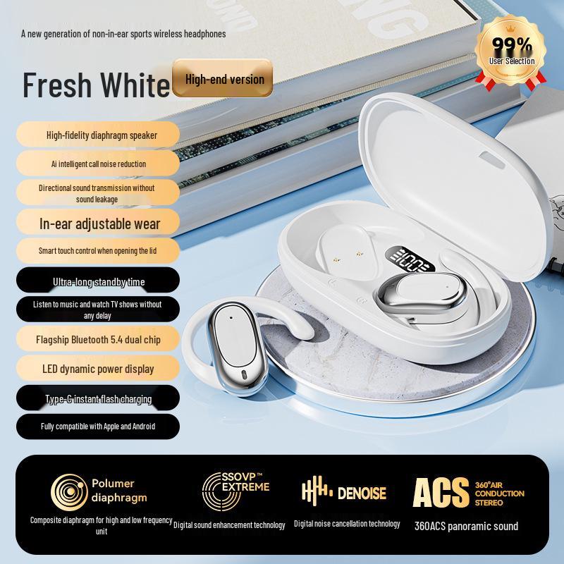 M57 Bluetooth TWS Sports Earphones - Long Battery Life, Over-Ear, Wireless, High Value