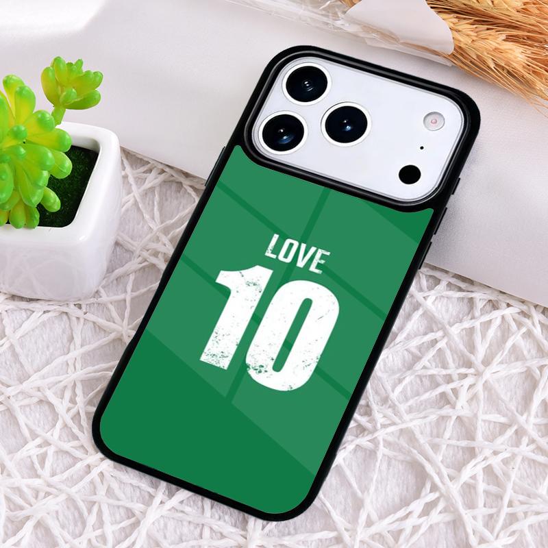 Number 10 Football Shockproof Phone Case for iPhone 17 Air 16e 15 11 12 14 13 Pro Max Cover Coque iPhone 14