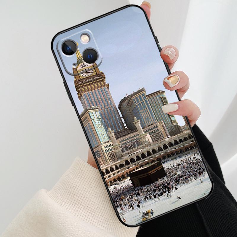 Heilige Moschee Mekka Handyhülle Für iPhone 17 Pro Max 16 15 11 13 12 14 Pro Max mini 15 16 Plus 16e 17 Air Cover