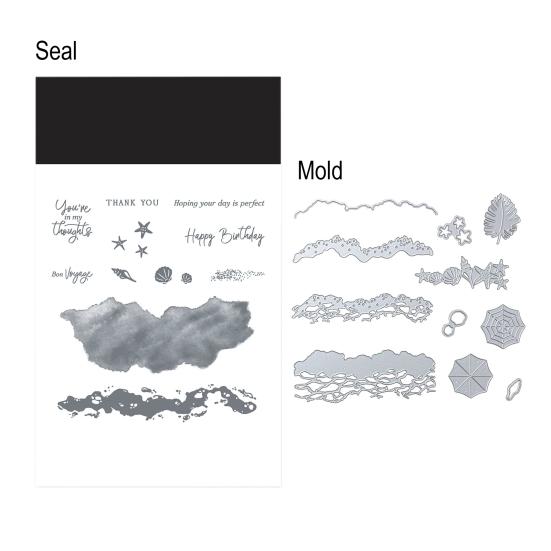 Stamps And Dies for Card Making And Scrapbooking Embossing Dies And Clear Stamps for Photo Albums Gift Boxes Greeting Cards DIY Scrapbooking Kit