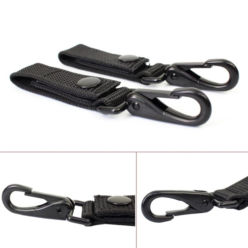 Belt Clip Webbing Buckle Strap Belt for Key Rings Keychain Hook Backpacking Camp