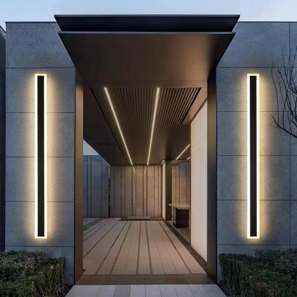Waterproof LED Outdoor Wall Light for Courtyard, Balcony, and Villa