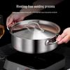 SuLe 30CM 316 Stainless Steel Divided Hotpot