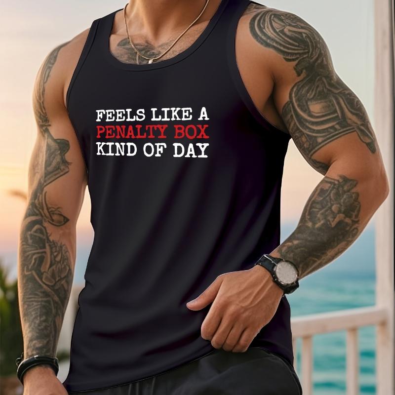 

ropical Leaf Tank Top, Summer Vacation Sleeveless, Vibrant Print, Beach & Resorts XXL