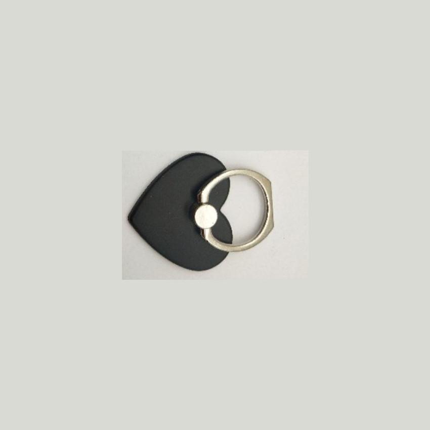Heart Shape Ring Phone Holder With Metal Design For Universal Smartphones