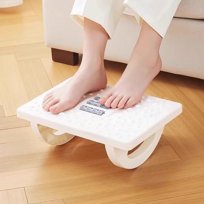 Foot Rest Under Desk Rocking Footstool With Massage Rollers Foot Rest Foot Relaxation Circulation For Home Study Office Work