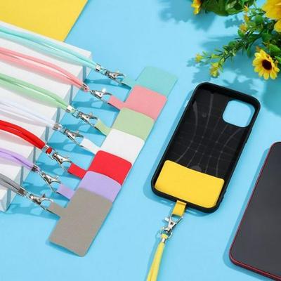 Adjustable Crossbody Nylon Rope Lanyard for Mobile Phones and ID Badges