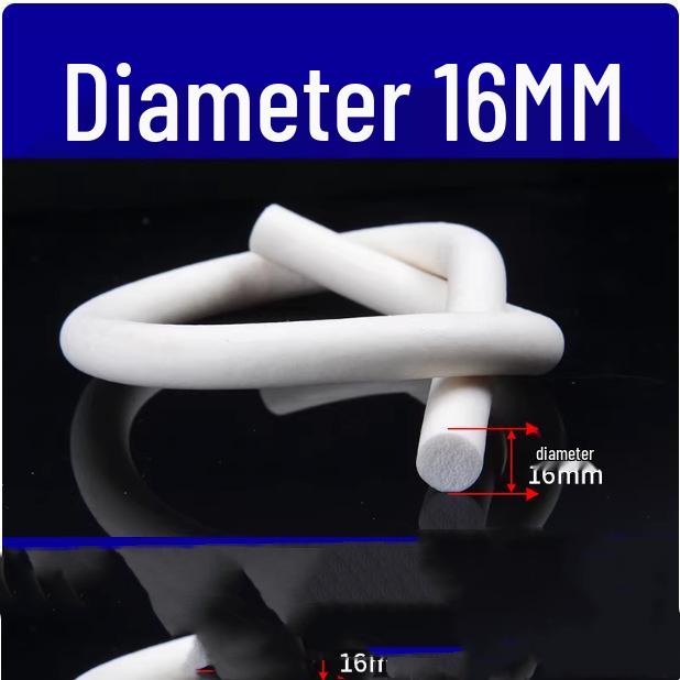 High-Temp Resistant Silicone Foam Rubber Strip - Anti-slip, Waterproof Sealing (2-5mm)