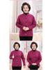 Winter Warm Velvet Cardigan for Middle-aged and Elderly Women