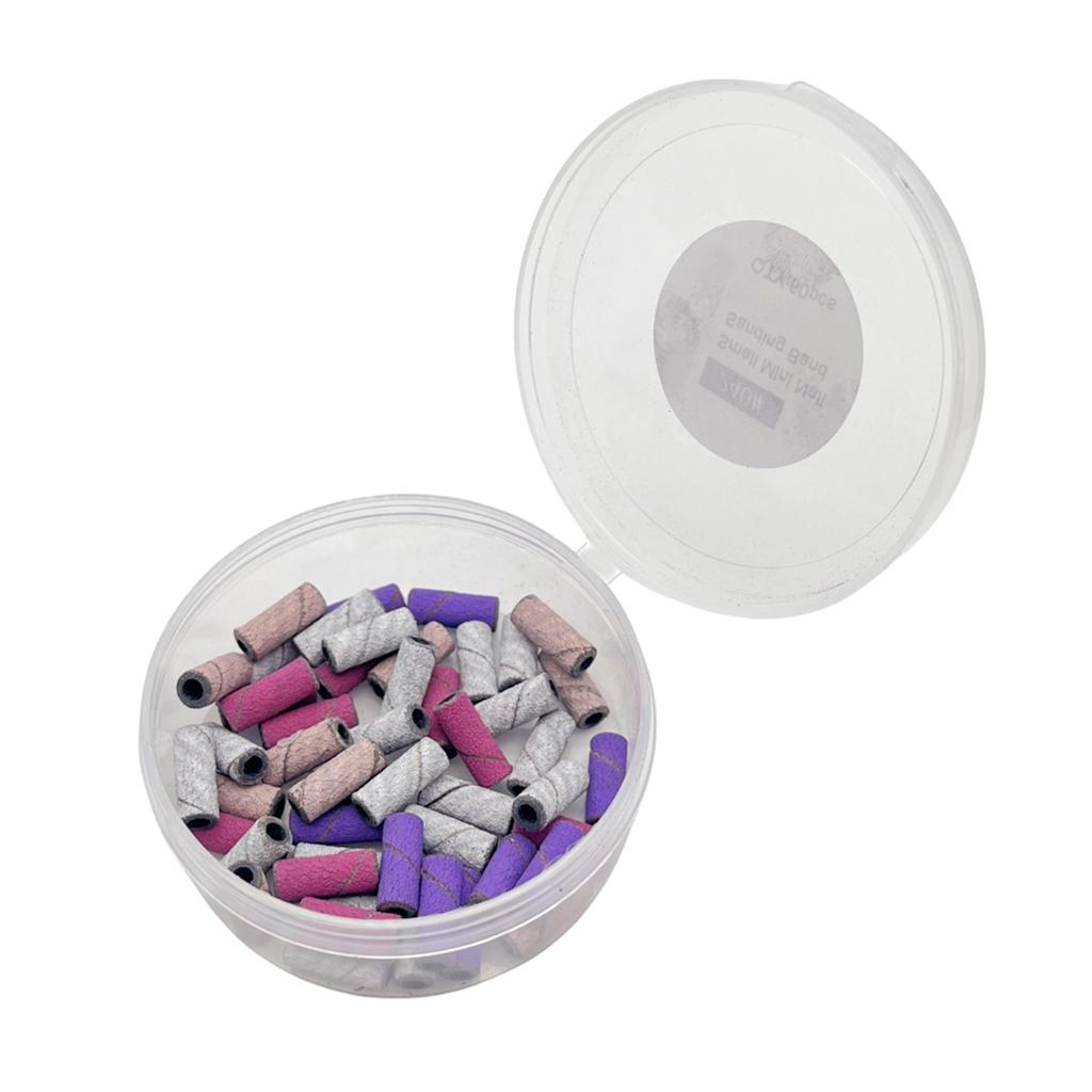 Nail Art Sanding Bands Grinding Sand Rings Bit Assembly Bearing Fit for Electric Drill Machine Accessories Manicure Tool