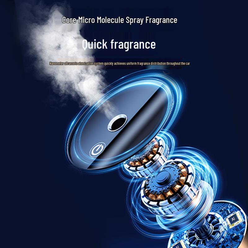High-End Smart Car Aroma Diffuser with Long-lasting Fresh Fragrance